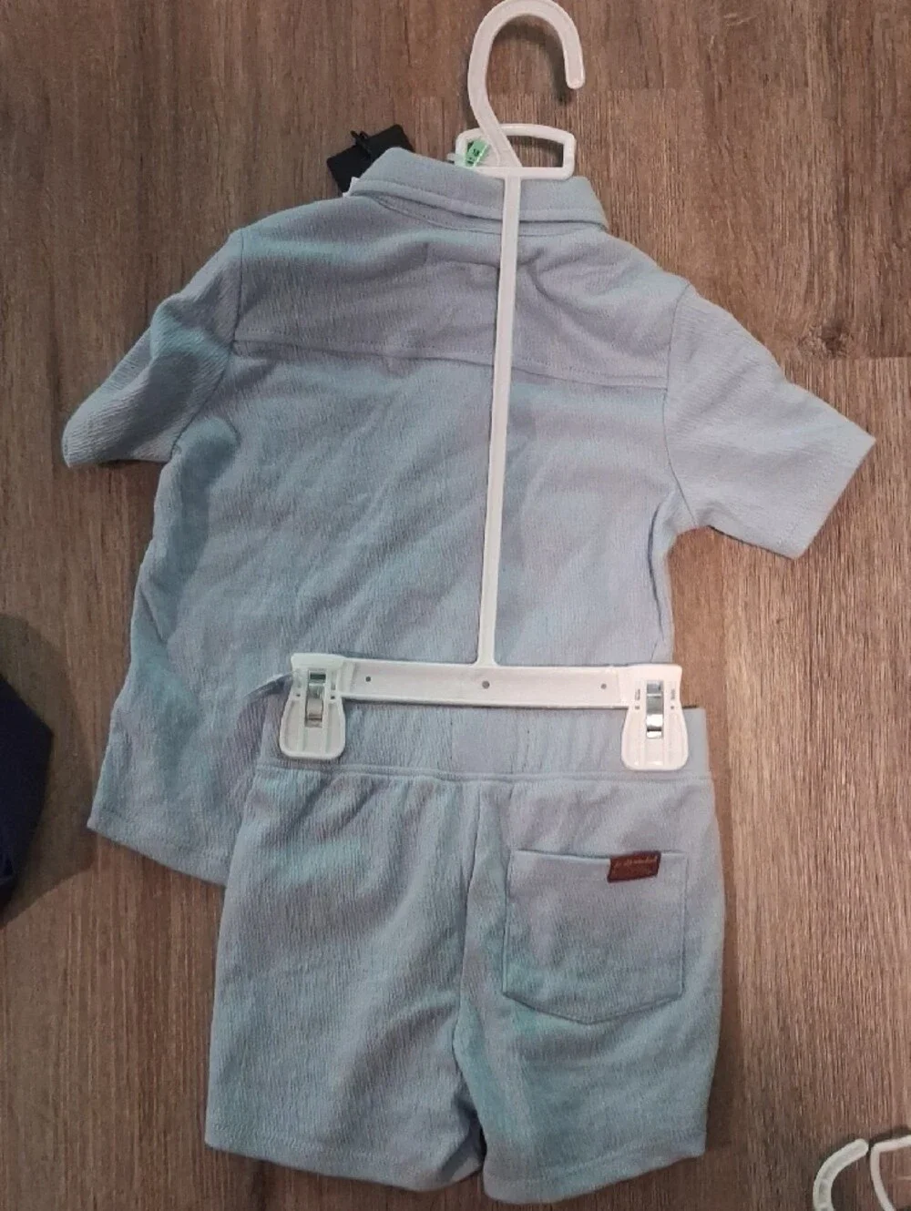 Nwt 4 Boy Outfits Tommy Bahamas, New Balance, Little Me And 7 For All Man Kind